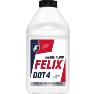 (Felix) ТОРМОЗНАЯ жидкость  DOT-4, 455 г п/э бут