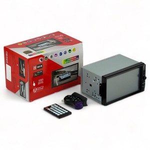 (KERA) Магнитола  двухдиновая 7010 (сенсорный экран 7", MP5/MP4/MP3, FM радио, USB, Bluetooth)