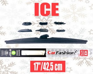 (CarFashion) Щетка стеклоочистителя  Бескаркасная ICE 17 (425мм) /50