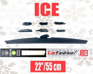 (CarFashion) Щетка стеклоочистителя  Бескаркасная ICE 22 (550мм) /50