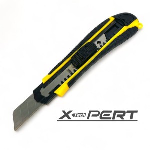 (X-PERT) Нож канцелярский прорезиненный