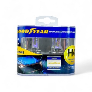 (Goodyear) Лампа H 4 галогенная 60/55W 12V P43t All seasons (2шт комплект)