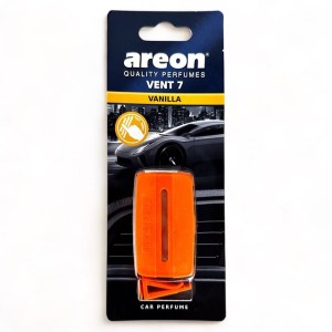 (AREON) Ароматизатор на дефлектор VENT 7,  аромат Vanila