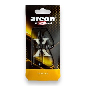 (AREON) Ароматизатор подвесной гелевый X-Ver REFRESHMENT LIQUID, аромат Vanilla /24