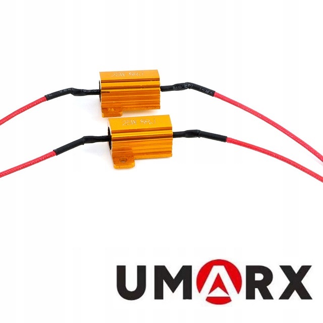 Блок обманка (резистор нагрузочный) для LED лампы 10W/10 Om 12V (2шт) (UMARX)