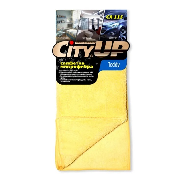 (CityUP) Салфетка 35*40 см микрофибра