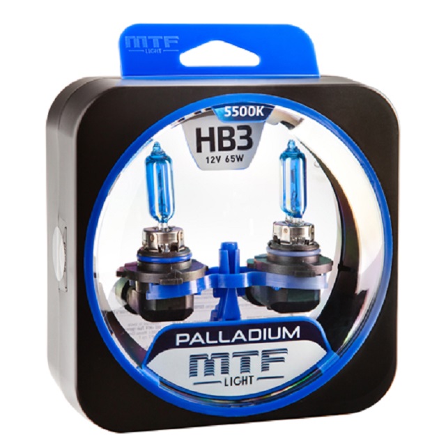 (MTF Light) Лампа HB 3 9005 галогенная  65W 12V Palladium 5500K  (2шт комплект) /6