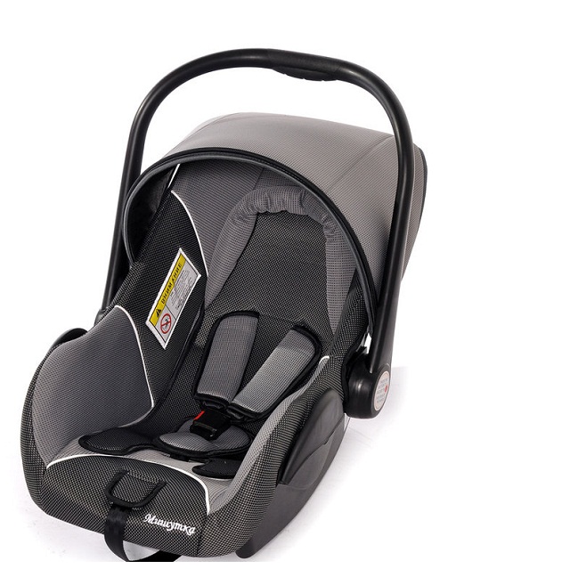 (BABY CAR SEAT) Автокресло ЛЮЛЬКА HB 801 (GREY DOT + BLACK DOT) (0-13 кг, группа 0+) /2