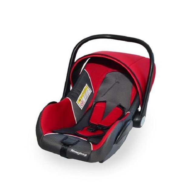 (BABY CAR SEAT) Автокресло ЛЮЛЬКА HB 801 (RED + BLACK DOT) (0-13 кг, группа 0+) /2