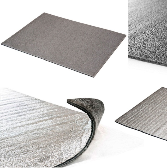 (STP) Теплоизоляционный материал Barrier Premium 4 1,0 х 0,75, серый /10
