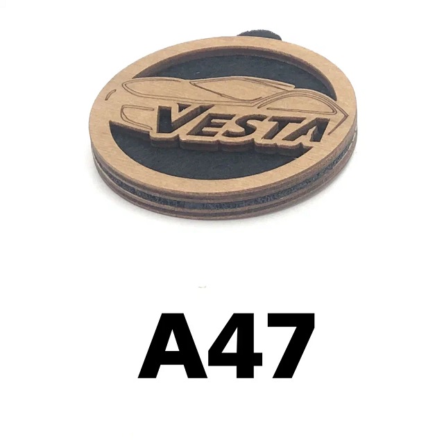 (AROMAWOOD) Ароматизатор подвесной деревянный "VESTA"