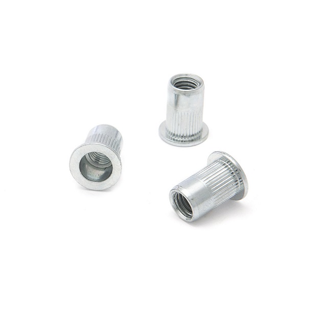 (Дело Техники) Заклёпки резьбовые стальные с насечкой М4*11 мм , 50 шт в упаковке