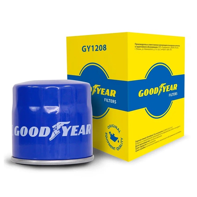 (Goodyear) Фильтр масляный для Chevrolet,Daewoo,LADA,ZAZ