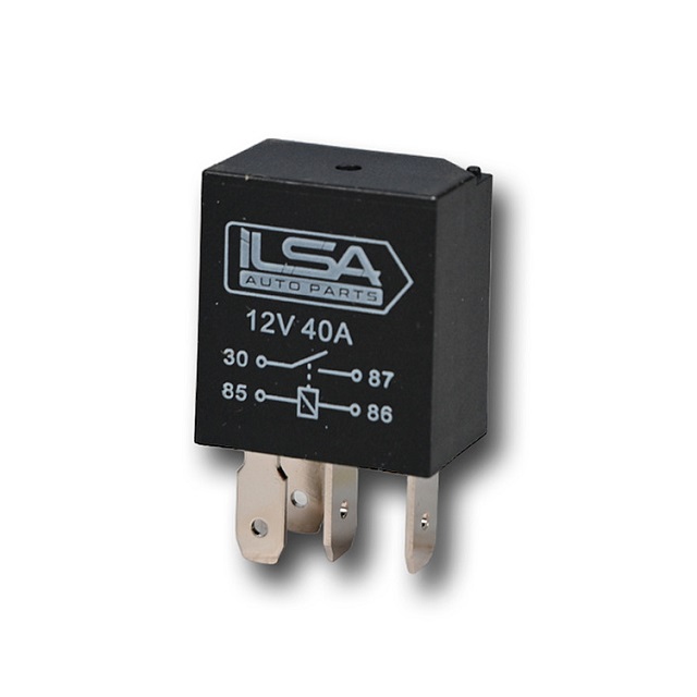 Реле электровентилятора 12V 4-х контактное Применяемость: 1118, 1119, 2170, 2190 ''ILSA'' (10шт)